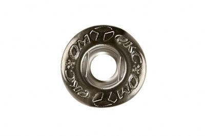 Кнопка металлическая "Альфа" с пружиной, 15 мм (уп. 720+/-20 шт), цвет никель - купить в Северске. Цена: 1 466.73 руб.
