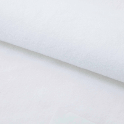 Флис DTY 240 г/м2, White/белый, 150 см (2,77м/кг) - купить в Северске. Цена 640.46 руб.