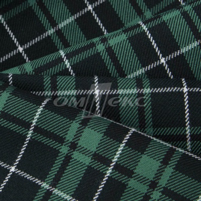 Ткань костюмная Клетка 25577, т.зеленый/зеленый./ч/бел, 230 г/м2, шир.150 см - купить в Северске. Цена 539.74 руб.