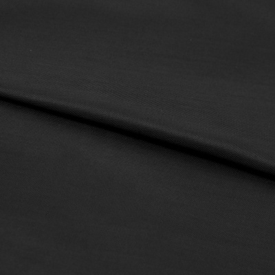 Ткань подкладочная Таффета, 48 гр/м2, шир.150см, цвет чёрный - купить в Северске. Цена 54.64 руб.