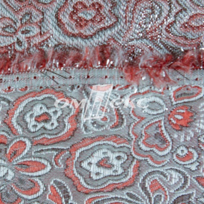 Ткань костюмная жаккард, 135 гр/м2, шир.150см, цвет красный№12 - купить в Северске. Цена 441.92 руб.