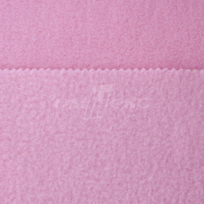 Флис окрашенный 15-2215, 250 гр/м2, шир.150 см, цвет светло-розовый - купить в Северске. Цена 580.31 руб.