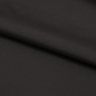 Курточная ткань Дюэл Middle (дюспо), WR PU Milky, Black/Чёрный 80г/м2, шир. 150 см - купить в Северске. Цена 123.45 руб.