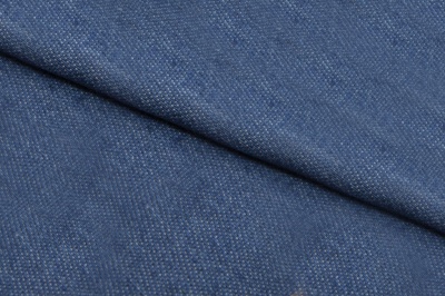 Ткань джинсовая №96, 160 гр/м2, шир.148см, цвет голубой - купить в Северске. Цена 350.42 руб.