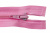 Спиральная молния Т5 513, 40 см, автомат, цвет св.розовый - купить в Северске. Цена: 13.17 руб.