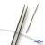 Спицы для вязания металлические d-2.5 мм круговые на тросике 53 см - купить в Северске. Цена: 53.90 руб.
