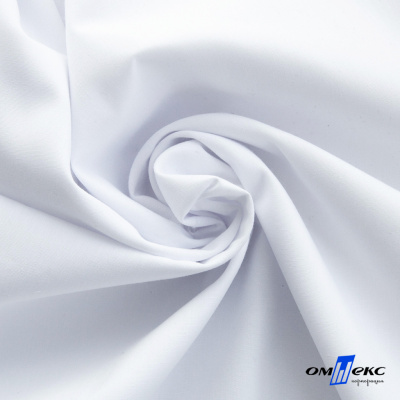 Ткань сорочечная  Вита 80% пэ/20% хл, 115 гр/м, шир. 150 см - белый - купить в Северске. Цена 170.90 руб.