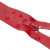 Молния водонепроницаемая PVC Т-7, 90 см, разъемная, цвет (820) красный - купить в Северске. Цена: 61.81 руб.