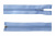 Спиральная молния Т5 351, 40 см, автомат, цвет св.голубой - купить в Северске. Цена: 13.03 руб.