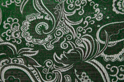 Ткань костюмная жаккард, 135 гр/м2, шир.150см, цвет зелёный№4 - купить в Северске. Цена 441.94 руб.