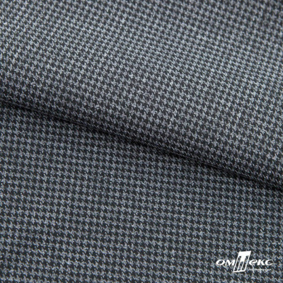 Ткань костюмная Пье-де-пуль 24013, 210 гр/м2, шир.150см, цвет чёрн/св.серый - купить в Северске. Цена 334.18 руб.