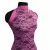 Кружевное полотно стрейч XD-WINE, 100 гр/м2, шир.150см, цвет розовый - купить в Северске. Цена 1 851.10 руб.