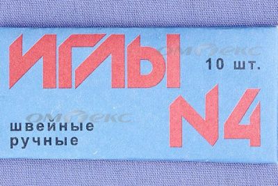 Иглы для шитья ручные №4(Россия) с7-275 - купить в Северске. Цена: 66.32 руб.