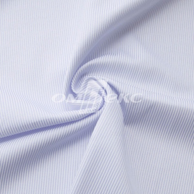 Ткань сорочечная Пула, 115 г/м2, 58% пэ,42% хл, шир.150 см, цв.1-голубой, (арт.107) - купить в Северске. Цена 306.69 руб.