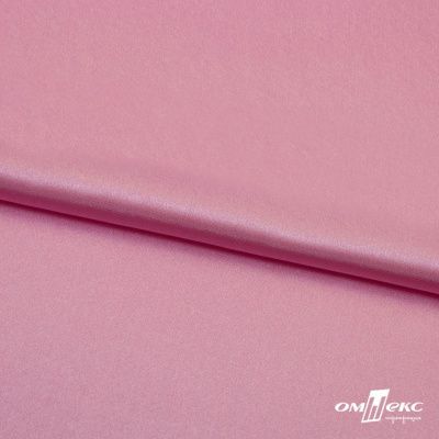Поли креп-сатин 15-2216, 125 (+/-5) гр/м2, шир.150см, цвет розовый - купить в Северске. Цена 155.57 руб.