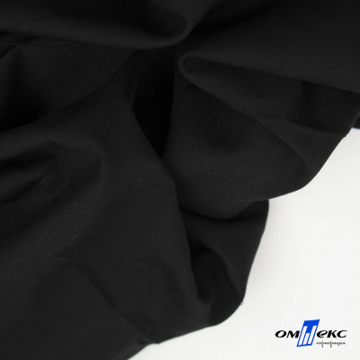 Ткань костюмная "Матте" 80% P, 16% R, 4% S, 170 г/м2, шир.150 см, цв-черный #1 - купить в Северске. Цена 372.90 руб.