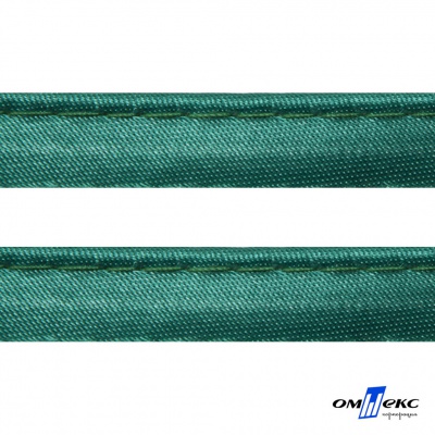 Кант атласный 140, шир. 12 мм (в упак. 65,8 м), цвет т.зелёный - купить в Северске. Цена: 237.16 руб.