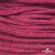 Шнур плетеный d-6 мм, 70% хлопок 30% полиэстер, уп.90+/-1 м, цв.1068-фуксия - купить в Северске. Цена: 588 руб.