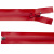 Молния водонепроницаемая PVC Т-7, 60 см, разъемная, цвет (820) красный - купить в Северске. Цена: 49.90 руб.