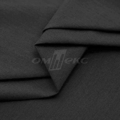Сорочечная ткань "Ассет", 120 гр/м2, шир.150см, цвет чёрный - купить в Северске. Цена 251.41 руб.