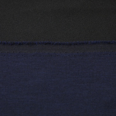 Ткань костюмная 26150 2009, 214 гр/м2, шир.150см, цвет т.синий - купить в Северске. Цена 362.24 руб.