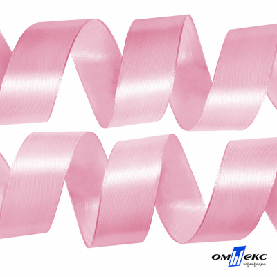 050-нежно-розовый Лента атласная упаковочная (В) 85+/-5гр/м2, шир.50 мм (1/2), 25+/-1 м - купить в Северске. Цена: 120.46 руб.