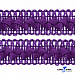Тесьма декоративная "Самоса" 101, шир. 20 мм/уп. 33+/-1 м, цвет фиолетовый