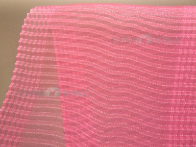 Лента капроновая "Гофре", шир. 110 мм/уп. 50 м, цвет розовый - купить в Северске. Цена: 35.60 руб.