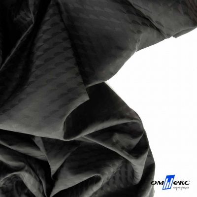 Ткань подкладочная Жаккард PV2416932, 93г/м2, 145 см,черный - купить в Северске. Цена 241.46 руб.