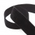 Лента бархатная нейлон, шир.25 мм, (упак. 45,7м), цв.03-черный - купить в Северске. Цена: 800.84 руб.