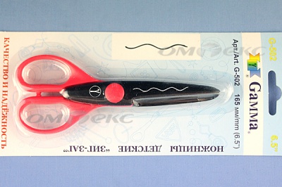 Ножницы G-502 детские 165 мм - купить в Северске. Цена: 292.21 руб.