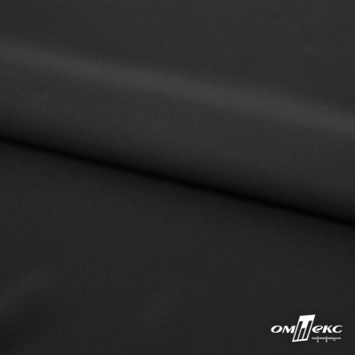 Плательная ткань "Невада", 120 гр/м2, шир.150 см, цвет чёрный - купить в Северске. Цена 254.22 руб.