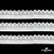 Резинка бельевая ажурная #123-11, шир.11 мм, цв.белый - купить в Северске. Цена: 7.23 руб.