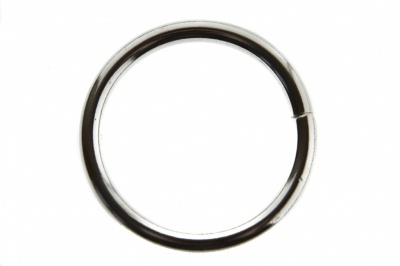 Кольцо металлическое d-38 мм, цв.-никель - купить в Северске. Цена: 4.89 руб.