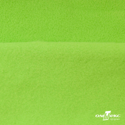 Флис DTY 15-0146, 240 г/м2, шир. 150 см, цвет зеленая свежесть - купить в Северске. Цена 640.46 руб.