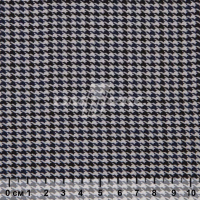 Ткань костюмная "Мишель", 254 гр/м2,  шир. 150 см, цвет белый/синий - купить в Северске. Цена 408.81 руб.