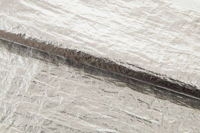 Текстильный материал "Диско"#1805 с покрытием РЕТ, 40гр/м2, 100% полиэстер, цв.2-серебро - купить в Северске. Цена 444.86 руб.