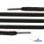 Шнурки #106-09, круглые 130 см, цв.чёрный - купить в Северске. Цена: 21.92 руб.