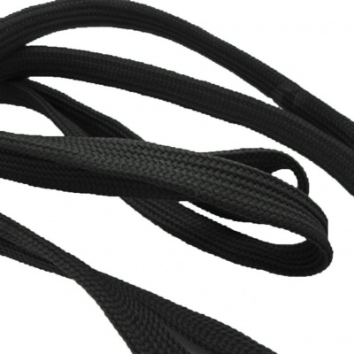 Шнурки т.5 110 см черный - купить в Северске. Цена: 23.25 руб.