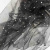 Сетка Фатин Глитер Спейс, 12 (+/-5) гр/м2, шир.150 см, 16-167/черный - купить в Северске. Цена 184.03 руб.
