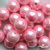 0404-00108-Бусины пластиковые под жемчуг "ОмТекс", 16 мм, (уп.50гр=24+/-1шт) цв.101-св.розовый - купить в Северске. Цена: 44.18 руб.