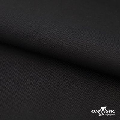 Ткань сорочечная Альто, 115 г/м2, 58% пэ,42% хл, окрашенный, шир.150 см, цв. чёрный  (арт.101) - купить в Северске. Цена 273.15 руб.