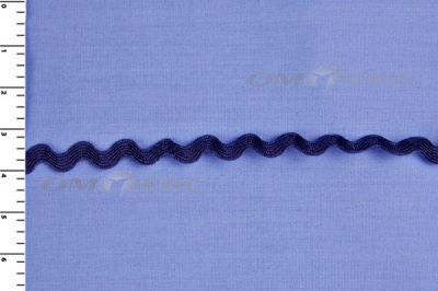 Тесьма плетеная "Вьюнчик"/т.синий - купить в Северске. Цена: 48.03 руб.