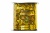 Пайетки "ОмТекс" на нитях, SILVER SHINING, 6 мм F / упак.91+/-1м, цв. 48 - золото - купить в Северске. Цена: 356.19 руб.