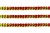 Пайетки "ОмТекс" на нитях, CREAM, 6 мм С / упак.73+/-1м, цв. 96 - красный - купить в Северске. Цена: 484.77 руб.