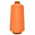 Нитки текстурированные некручёные 457, намот. 15 000 м, цвет оранжевый - купить в Северске. Цена: 204.10 руб.