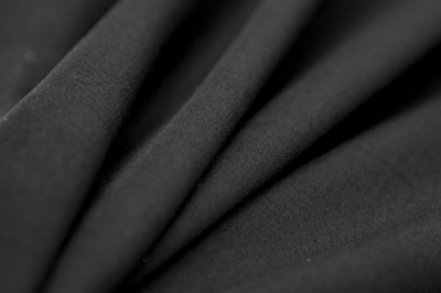 Костюмная ткань с вискозой "Флоренция", 195 гр/м2, шир.150см, цвет чёрный - купить в Северске. Цена 502.24 руб.