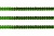 Пайетки "ОмТекс" на нитях, SILVER-BASE, 6 мм С / упак.73+/-1м, цв. 4 - зеленый - купить в Северске. Цена: 484.77 руб.