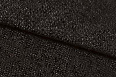 Ткань джинсовая №96, 160 гр/м2, шир.148см, цвет чёрный - купить в Северске. Цена 350.42 руб.