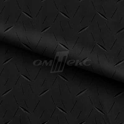 Ткань подкладочная жаккард Р14076-1, чёрный, 85 г/м2, шир. 150 см, 230T - купить в Северске. Цена 166.45 руб.